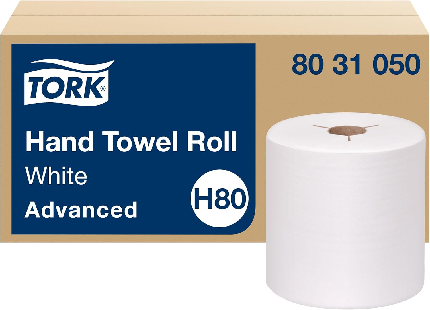 Tork Hand Towel Roll White H80 for High Absorbency Needs