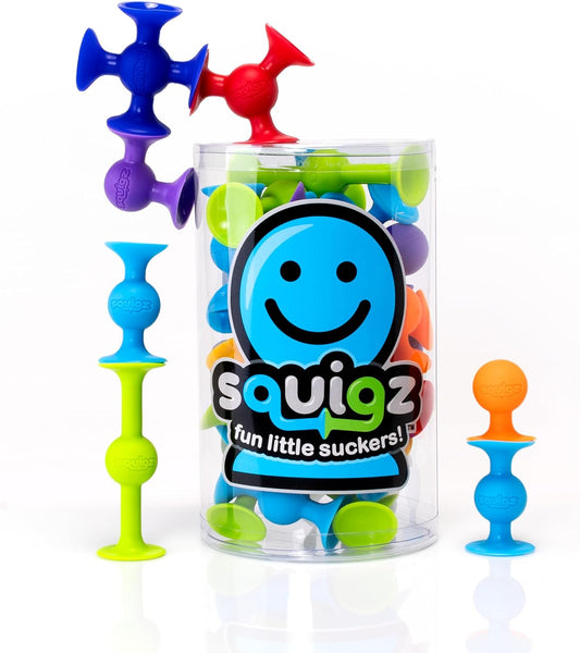 24-Piece Fat Brain Toys Squigz - Playful Suction Fun!