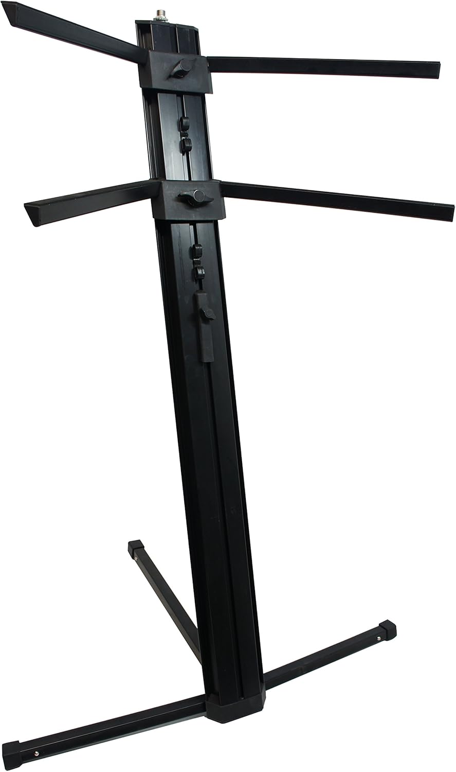 Harmony Audio 2-Tier Keyboard Stand - Mic Mount Included!