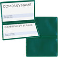StoreSMART Green Folding Business Card Holders - 250 Pack - Organized