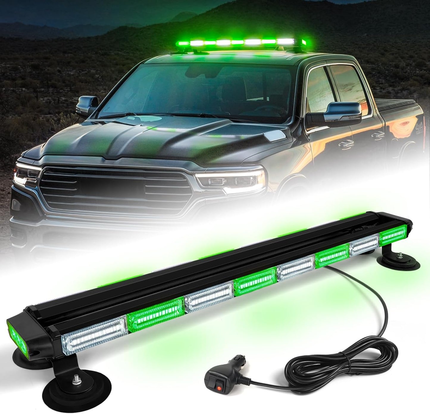 34inch LED Emergency Rooftop Strobe Lights Bar for Safety