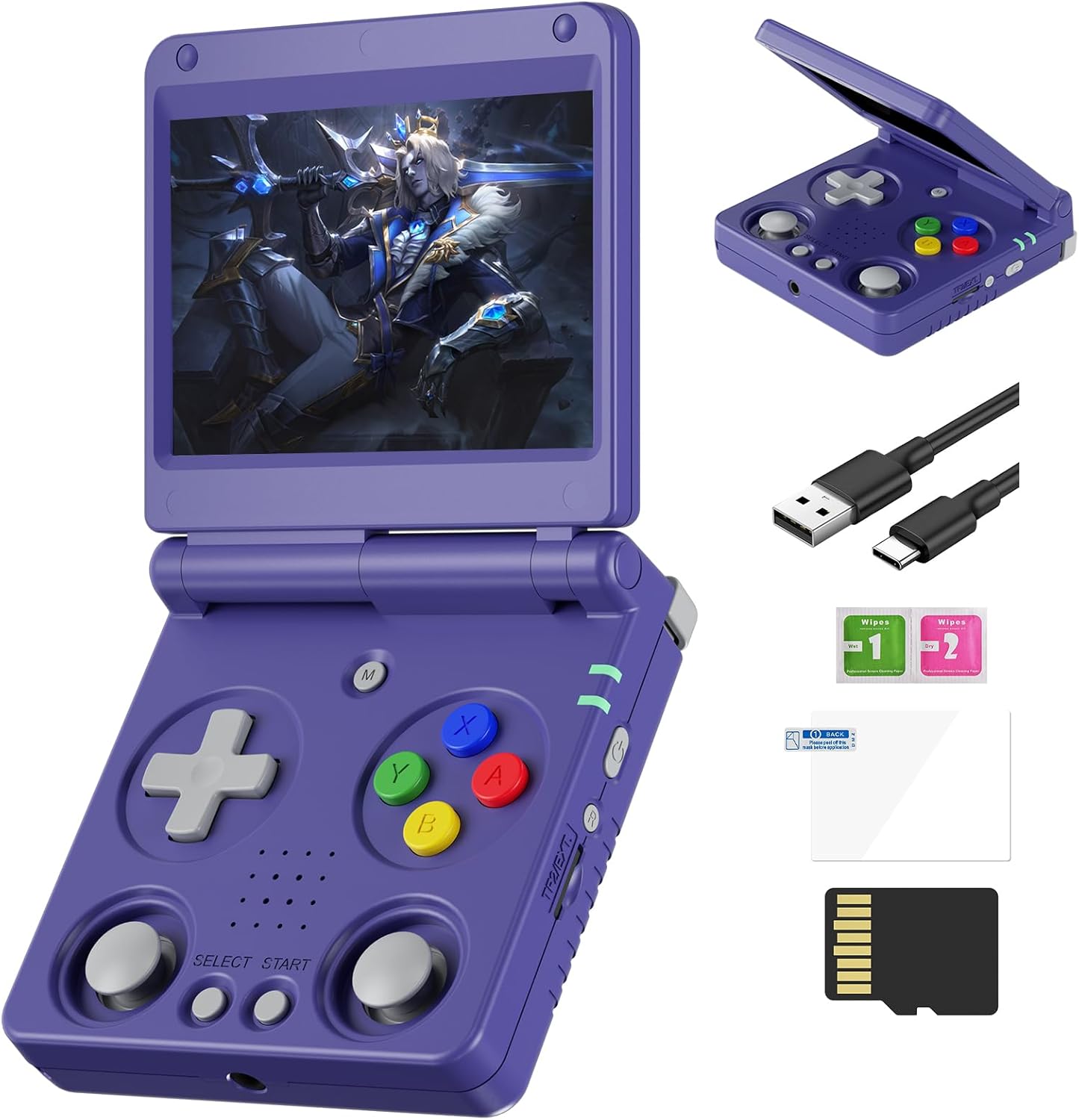 RG 34XXSP Retro Handheld Game Console with 5000+ Games