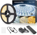 NOVOSTELLA 40ft Waterproof Tunable White LED Strip Lights Review