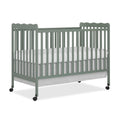 Dream On Me Carson Classic 3-in-1 Convertible Crib in Meadow Green