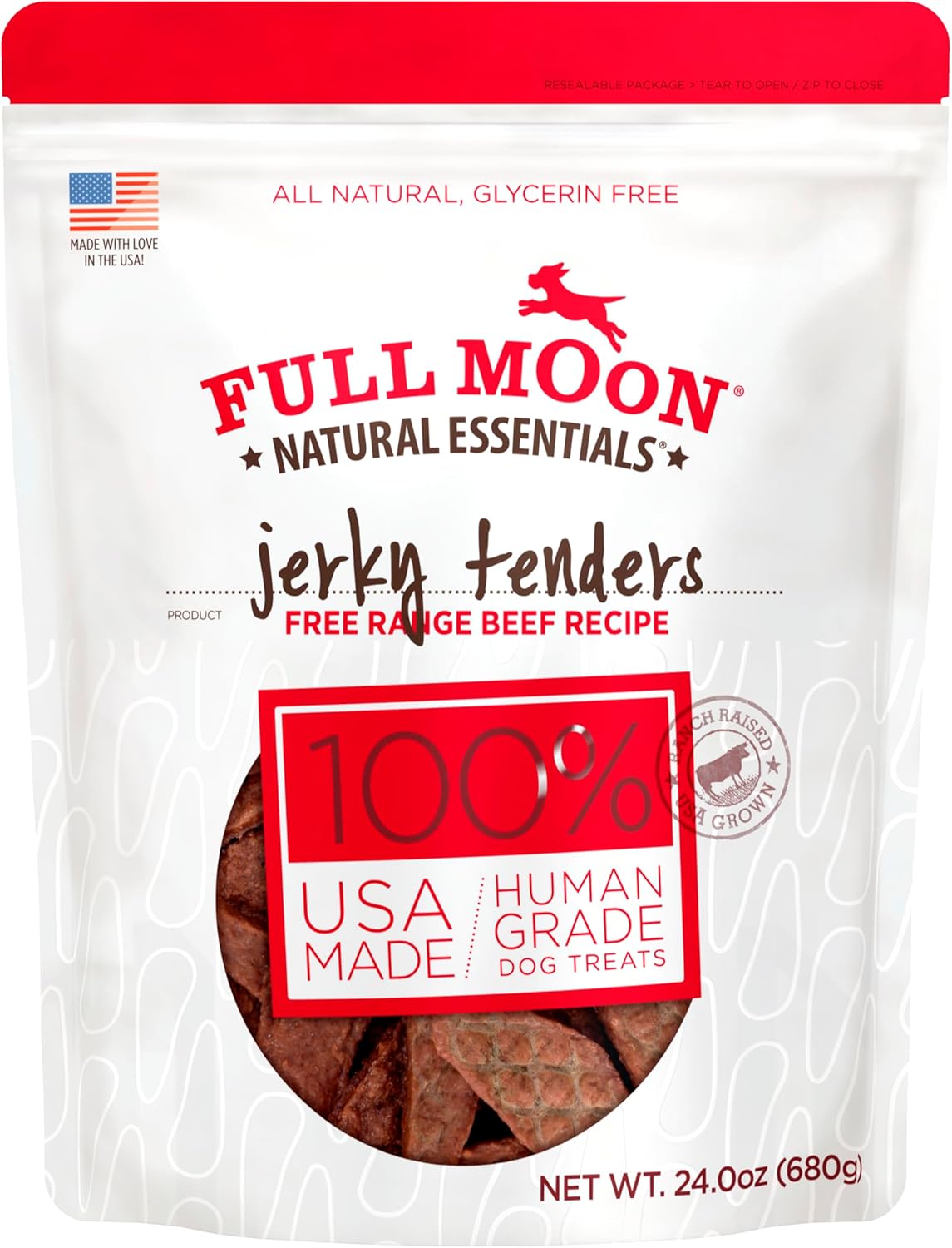 Premium 100% Natural Beef Jerky Tenders 24 oz