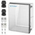 TICONN Waterproof Electrical Junction Box IP67 - Heavy Duty Enclosure