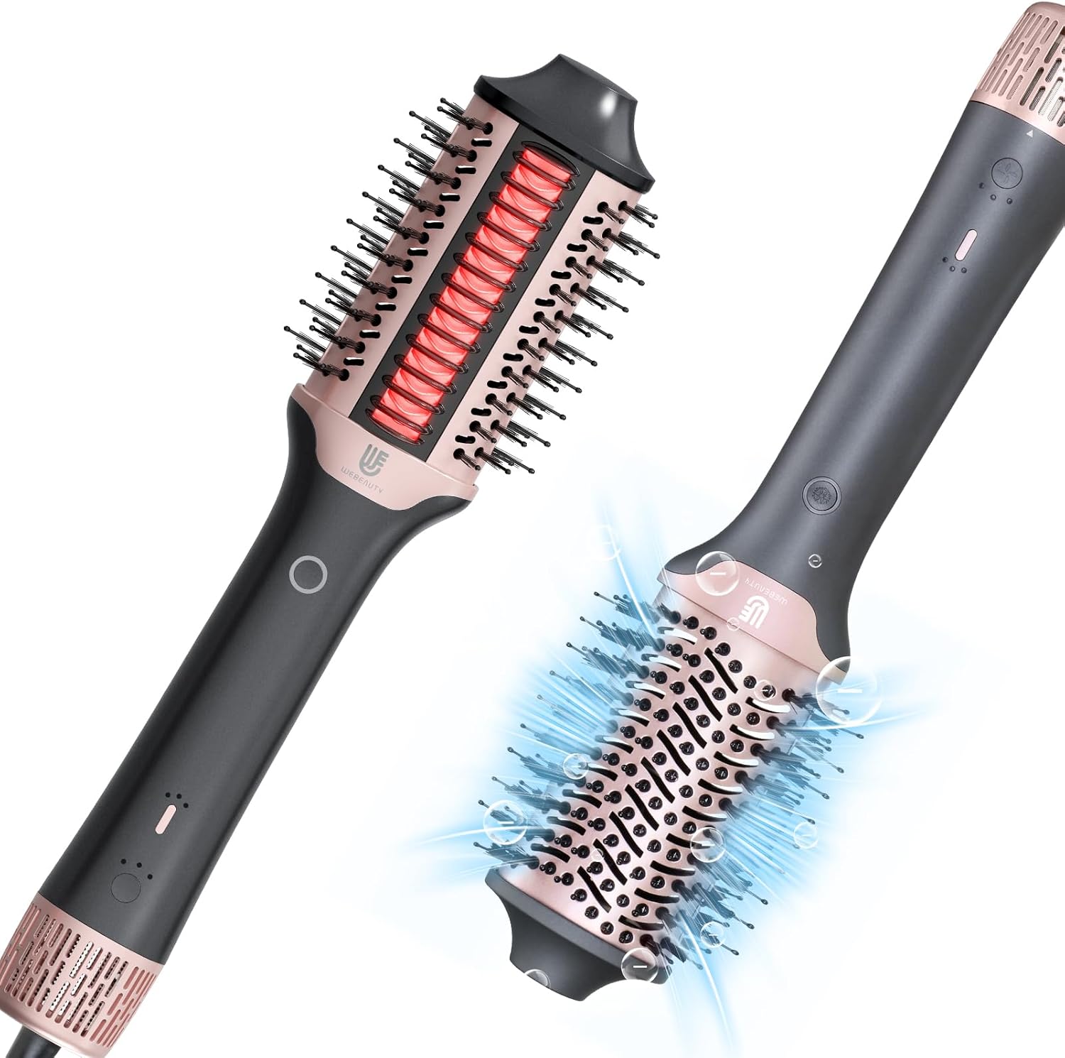 Silky Smooth Hair Fast with Hot Air Brush
