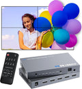 4K 30Hz 2x2 Video Wall Controller - Multi-Screen 4 HDMI Outputs