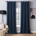 Blackout Velvet Curtains 2 Panels 52 x 96 in - Darkening Thermal
