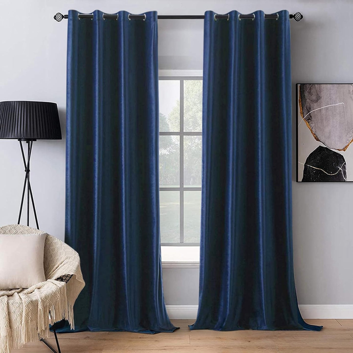 MIULEE Blackout Velvet Curtains for Elegant Living Spaces