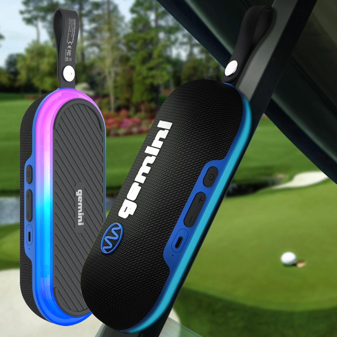 Gemini BEATGRIP Magnetic Bluetooth Speaker for Outdoor Fun