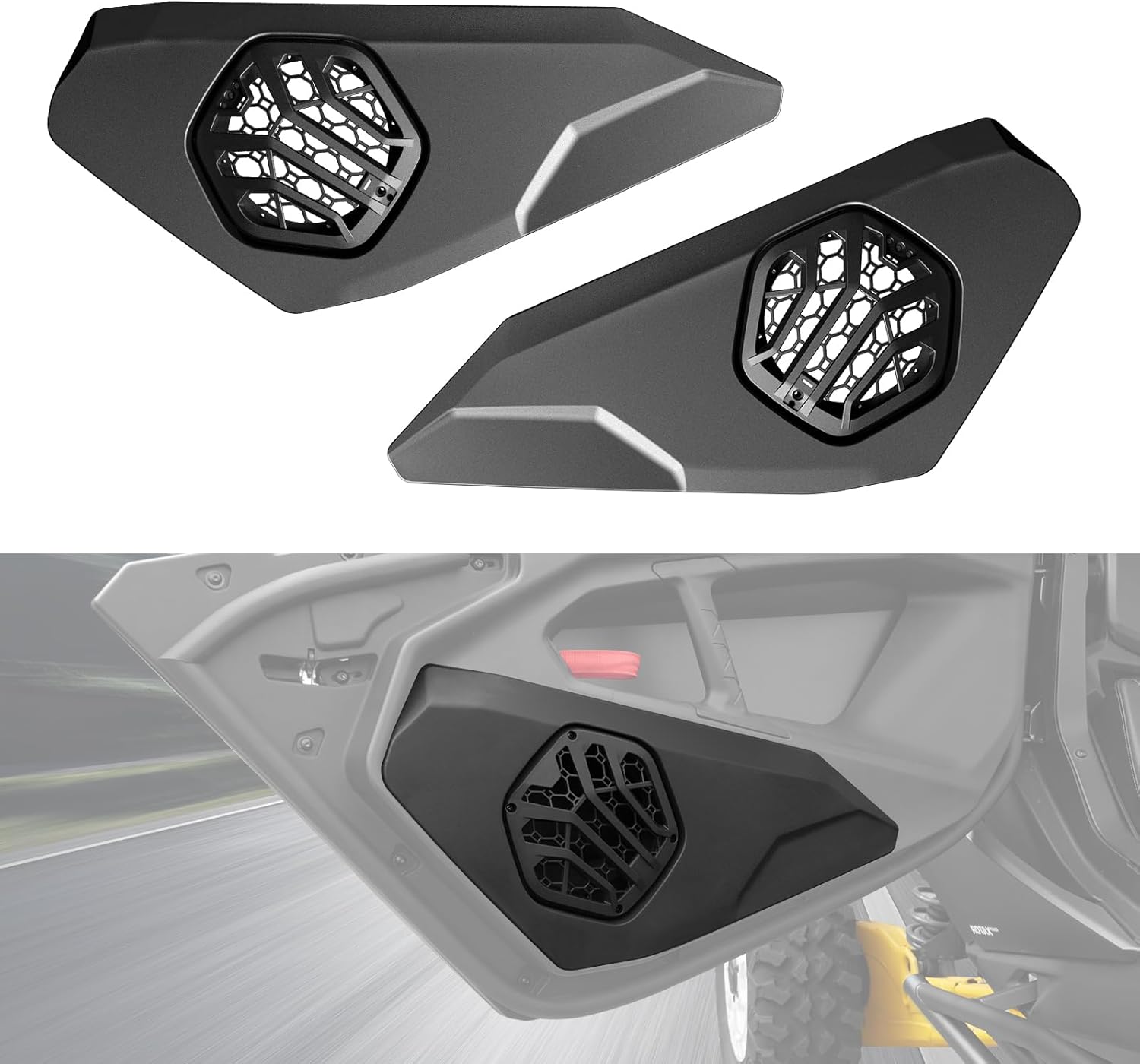 Door Speaker Pods for Can-Am Maverick R 2024+ - Upgrade Audio
