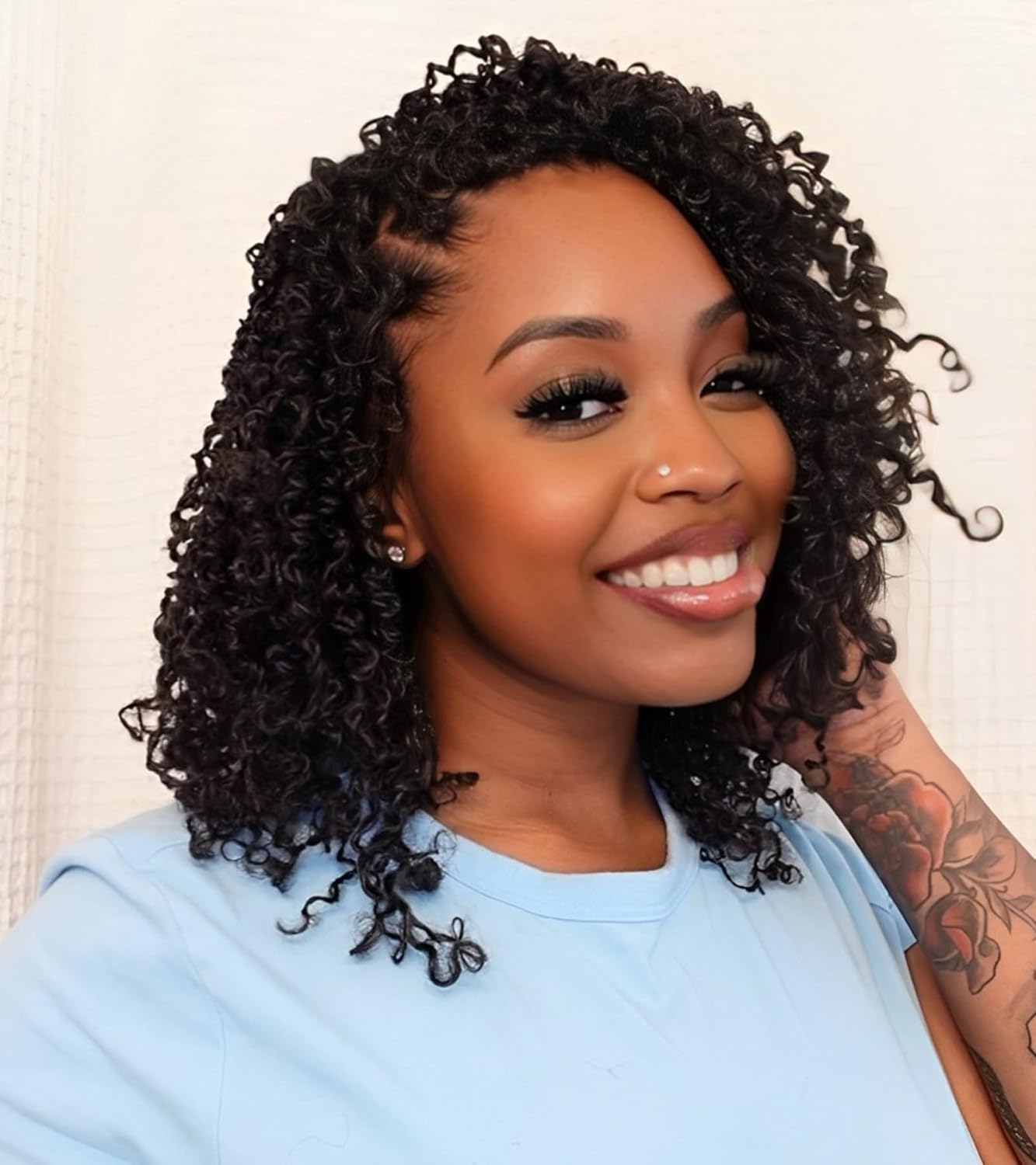 Aksice Pre-looped Yanky Twist Crochet Hair for Trendy Styles