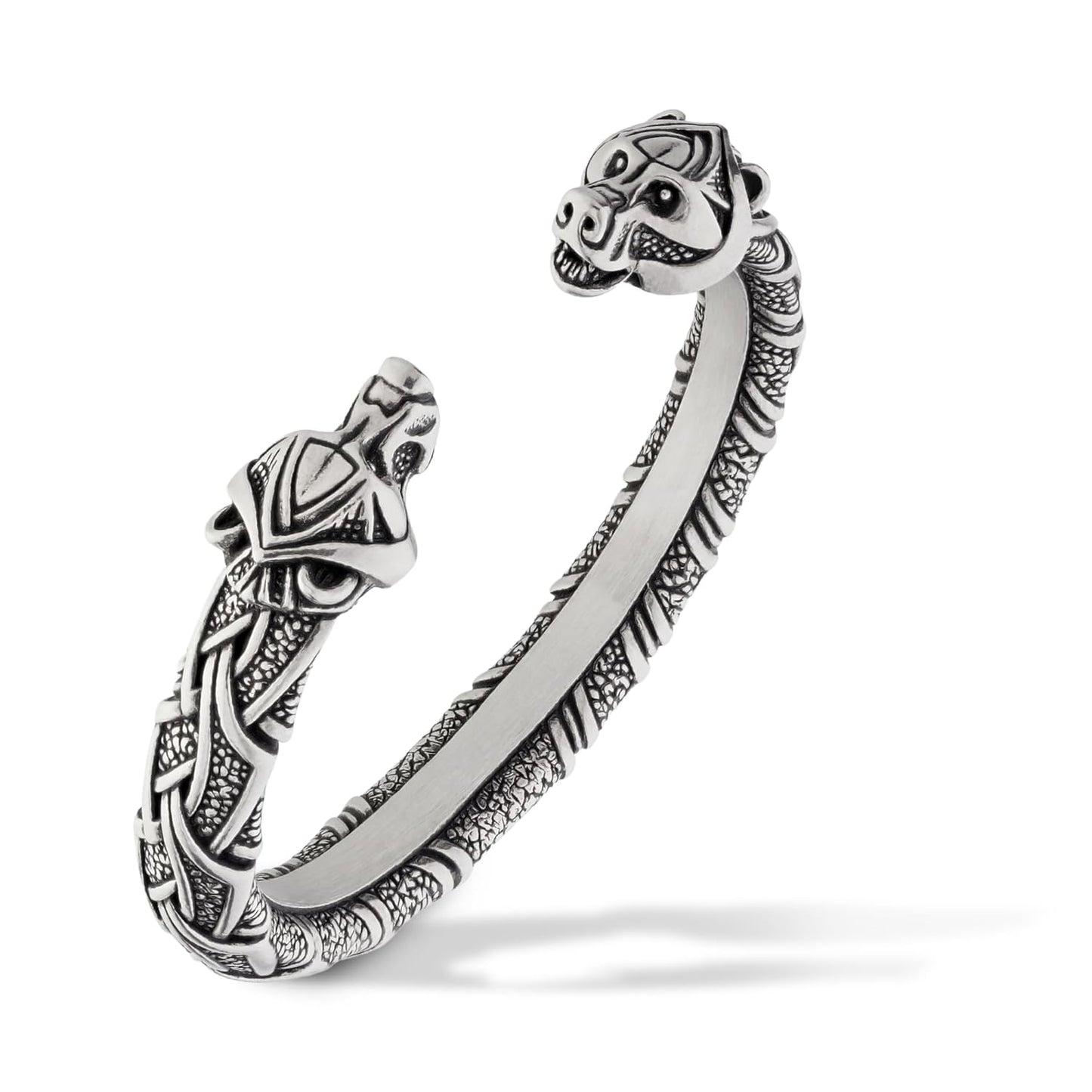 Viking Bracelet Berserker - Nordic Metal Adjustable Arm Ring
