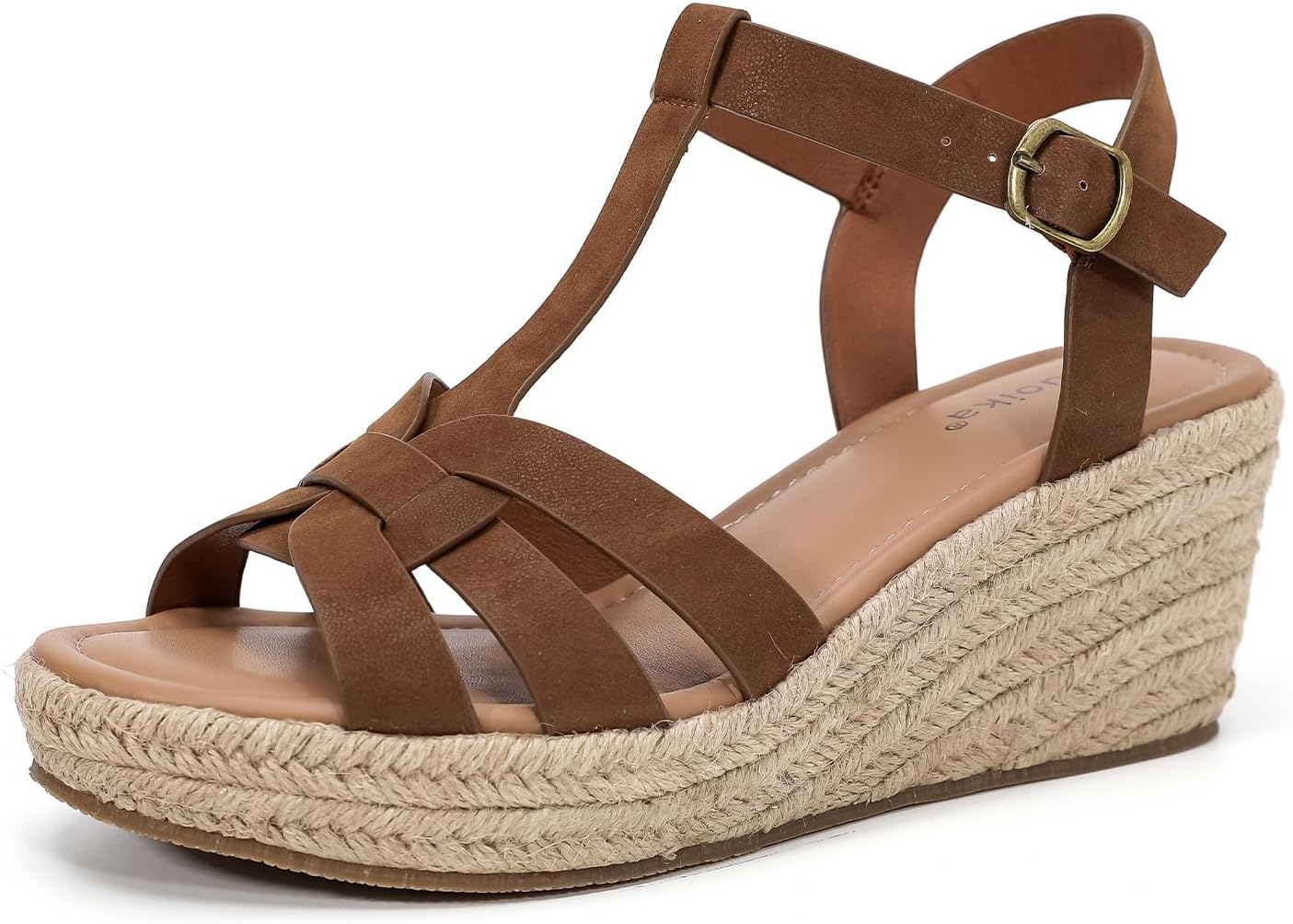 Luoika Women's Wide Width Wedge Sandals for Summer Style