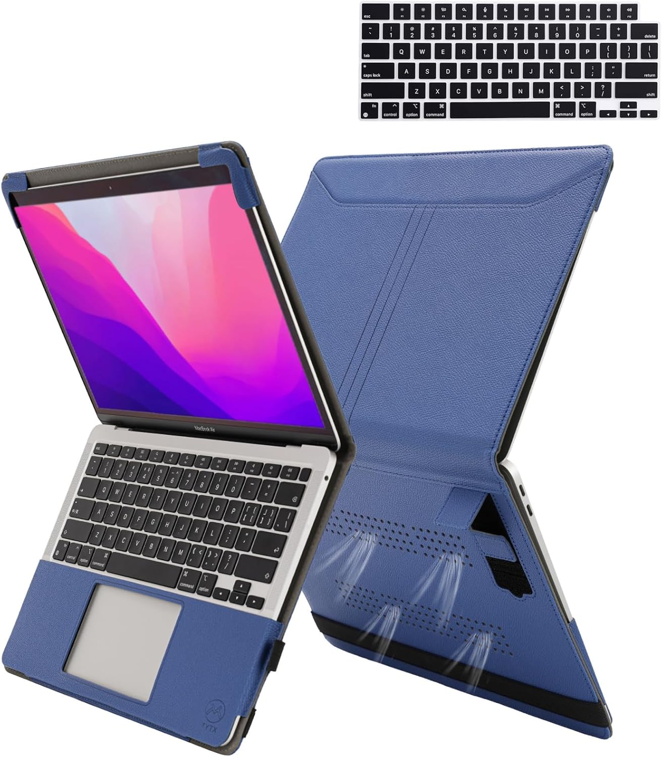TYTX Compatible MacBook Pro 14 Inch Case with Stand and Vents