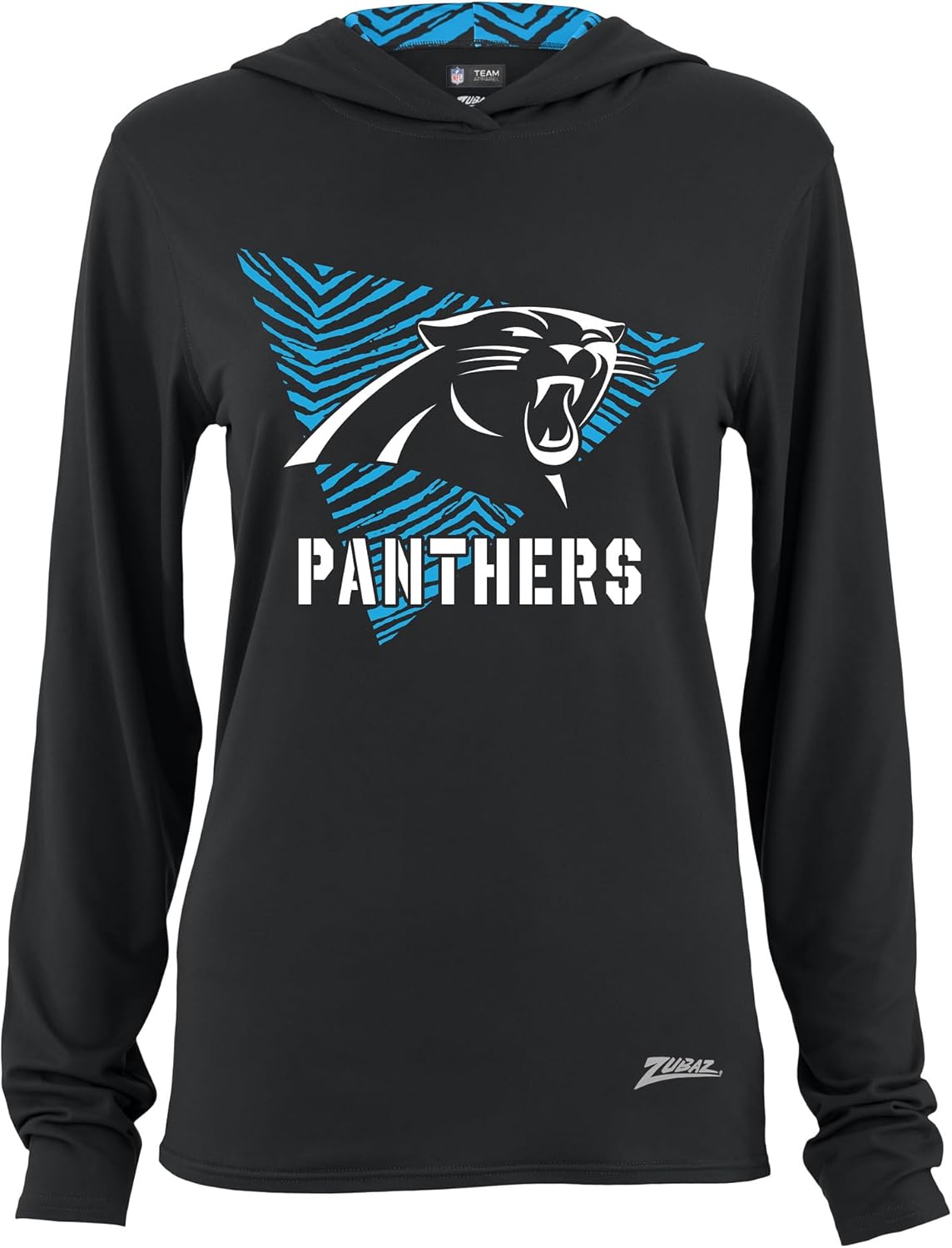 Zubaz NFL Women's Lightweight Hoodie for Game Day Comfort