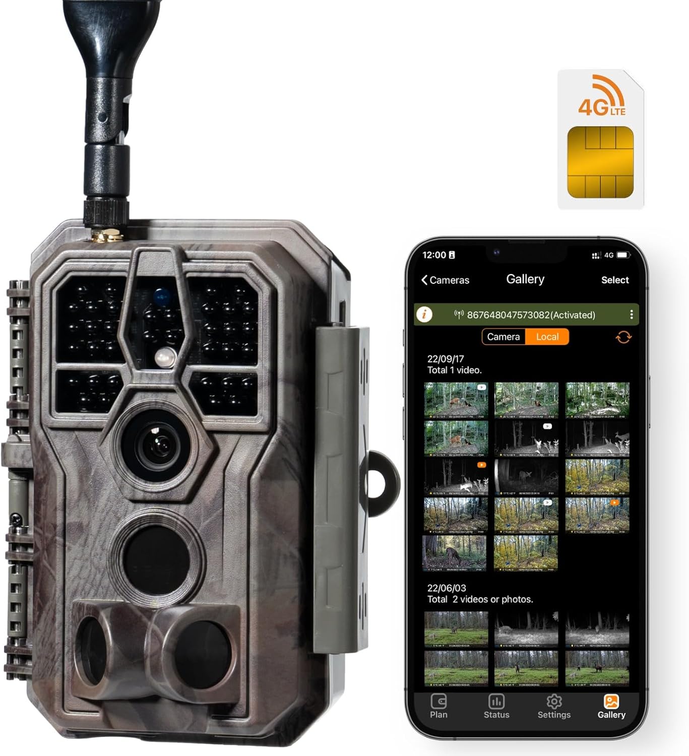 Fast 0.1s Trigger, 100ft Night Vision, Full Video - GardePro X50S
