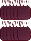 Chair Cushion Memory Foam Pads with Ties for Ultimate Comfort