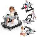 Betterhood 6-in-1 Foldable Baby Walker with Adjustable Height
