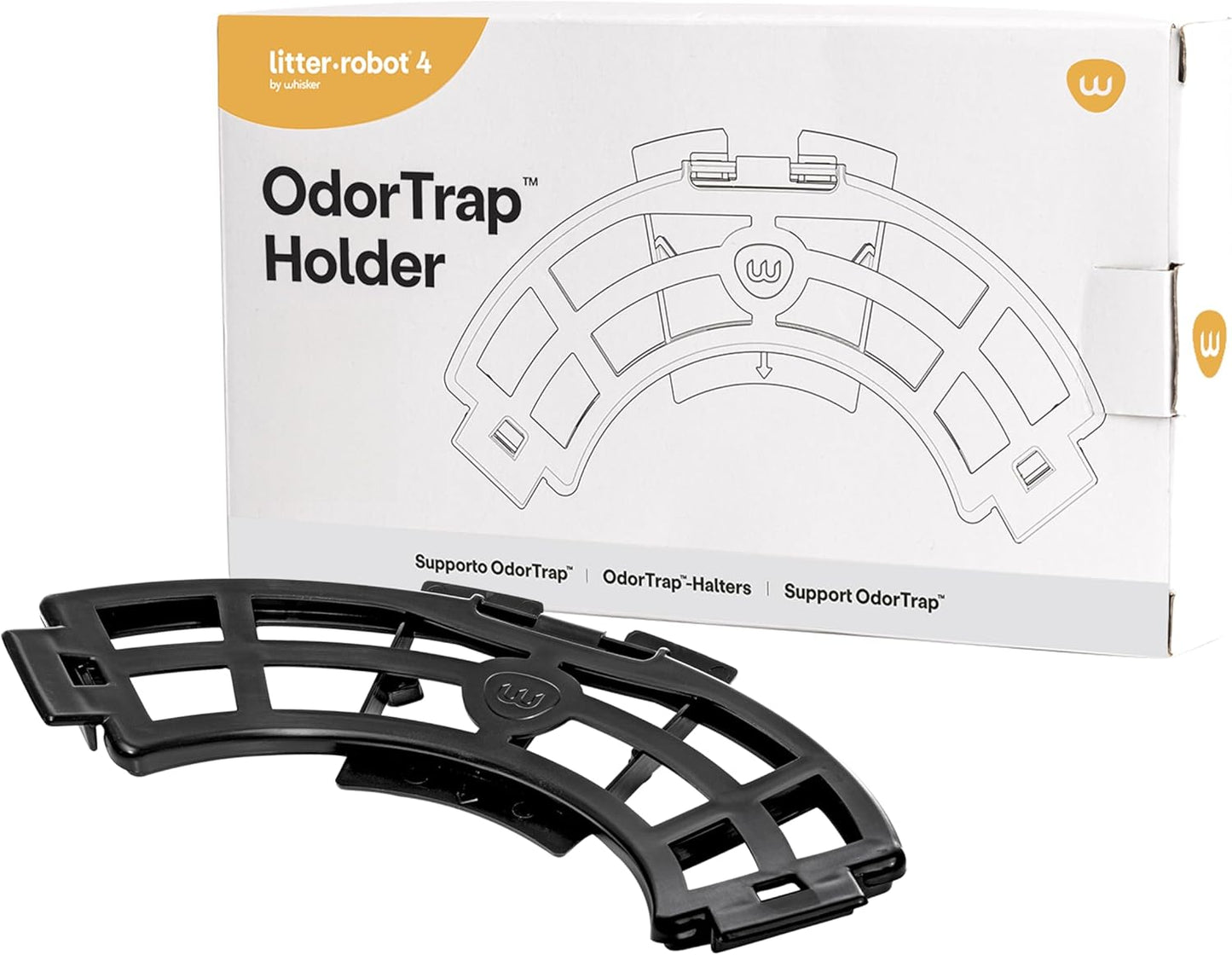 Whisker OdorTrap Holder: Eliminate Litter Box Odors