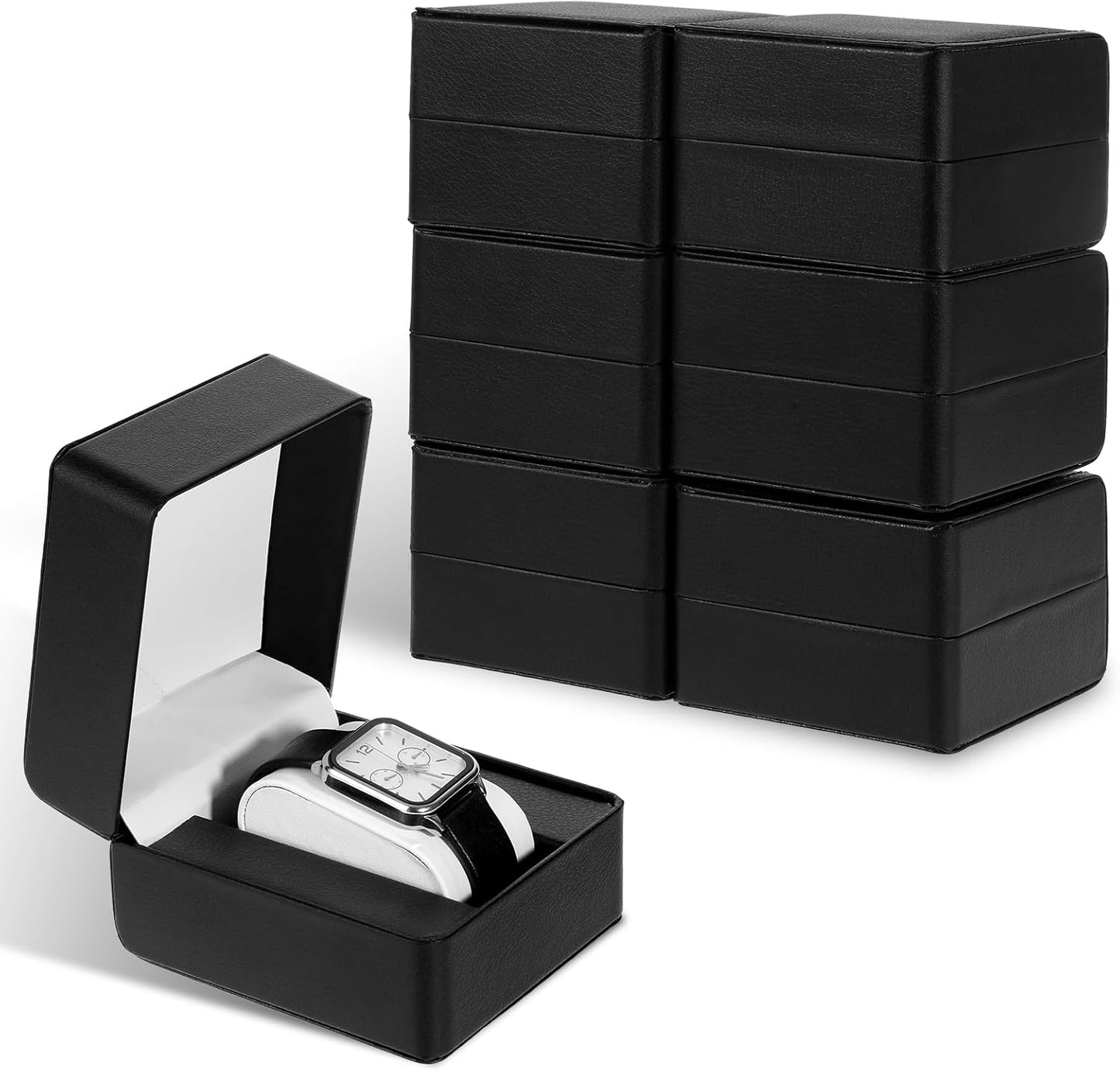 Luxury Black Watch Gift Box - Organize in Style!