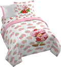 Strawberry Shortcake Queen Comforter Set - Soft Pink Kids Bedding