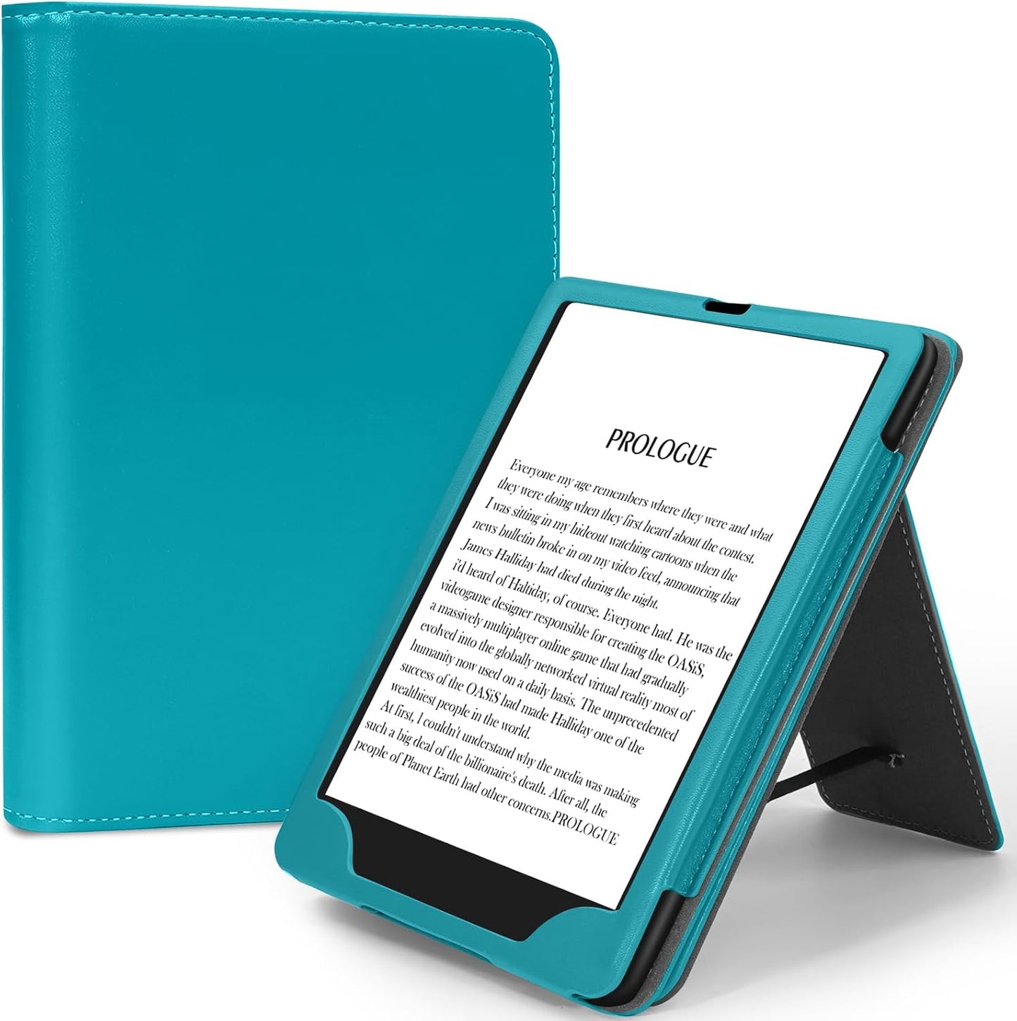 Slim Case for 7 in Kindle Paperwhite with Hand Strap and Stand