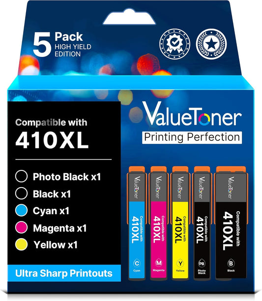 Valuetoner Remanufactured Ink Cartridge Replacement for Epson 410XL