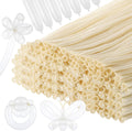 Lenwen 1000 Pcs Long Twisting Balloons 260 Pack - Clear Bulk Set