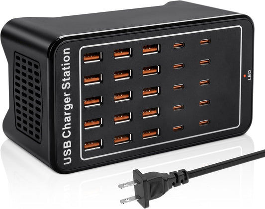 Fast Charge 25 Devices with MIXILIN Charging Station
