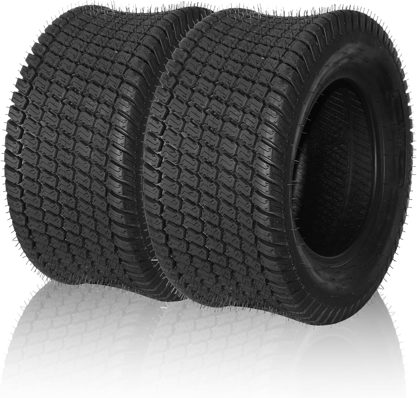 Set of 2 Lawn Mower Turf Tires 23x10.50-12 for Garden Use