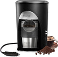 Auto Shut Off Car Coffee Maker - Brew on the Go!