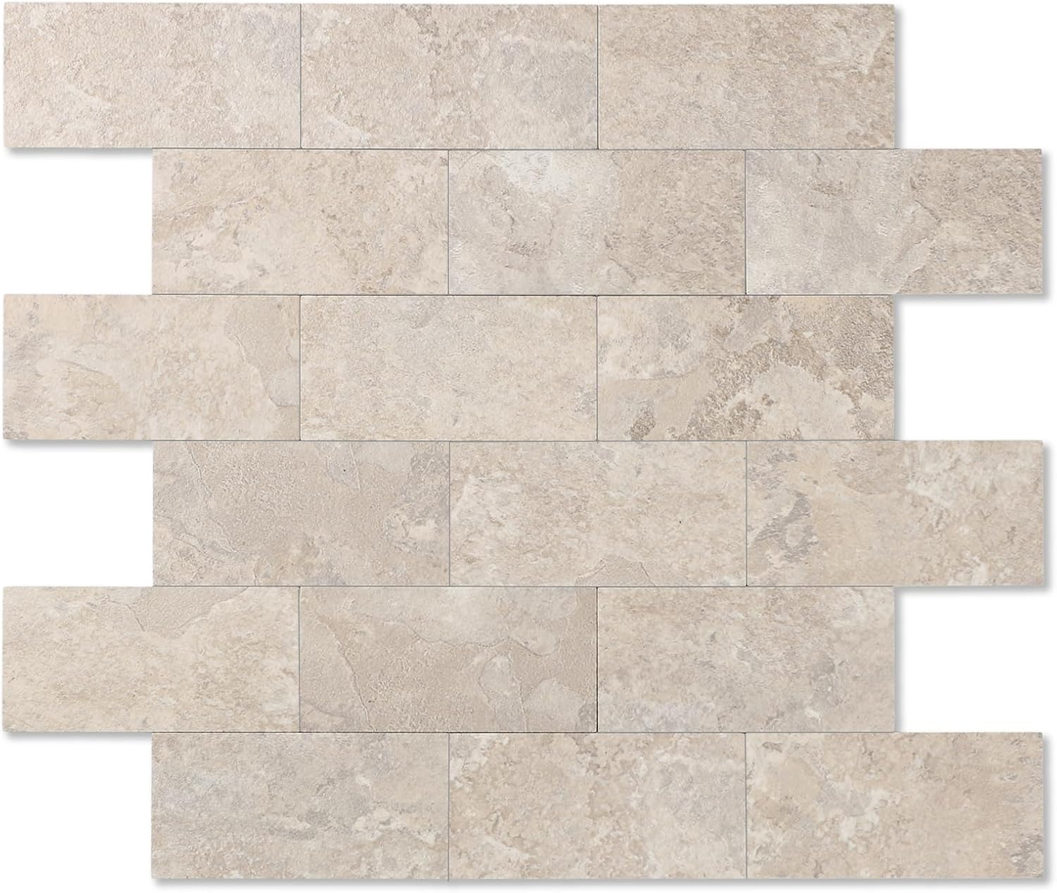 10-Pack Peel and Stick Tile Backsplash for Kitchen and Bathroom