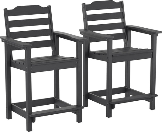 OTSUN Tall Adirondack Chair Set of 2 for Outdoor Relaxation