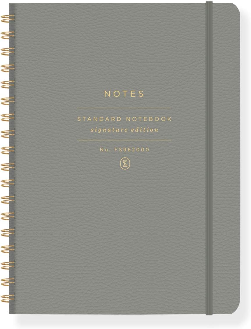Fringe Studio Medium Faux Leather Notebook - Stylish & Multicolor