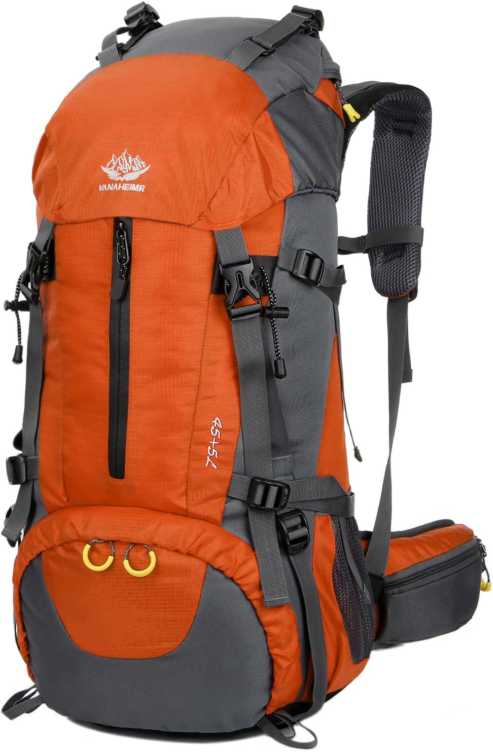 WoneNice 50L Waterproof Hiking Backpack for Outdoor Adventures