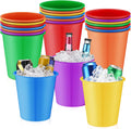 Plastic Ice Buckets 24 Pack 3 Liter Party Wine Coolers - Bright
