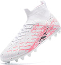 Unisex Soccer Cleats with Elastic Ankle Support - Lightweight