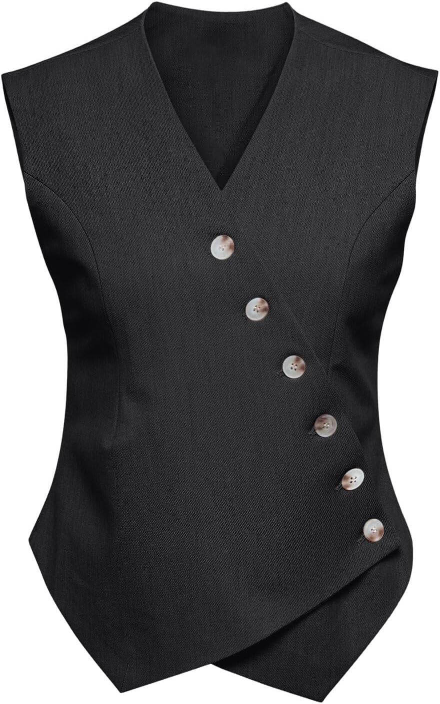Cicy Bell Womens Waistcoat Vest for Stylish Office Wear