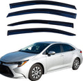 Rain Guards Window Visors for Toyota Corolla Sedan 2020-2025