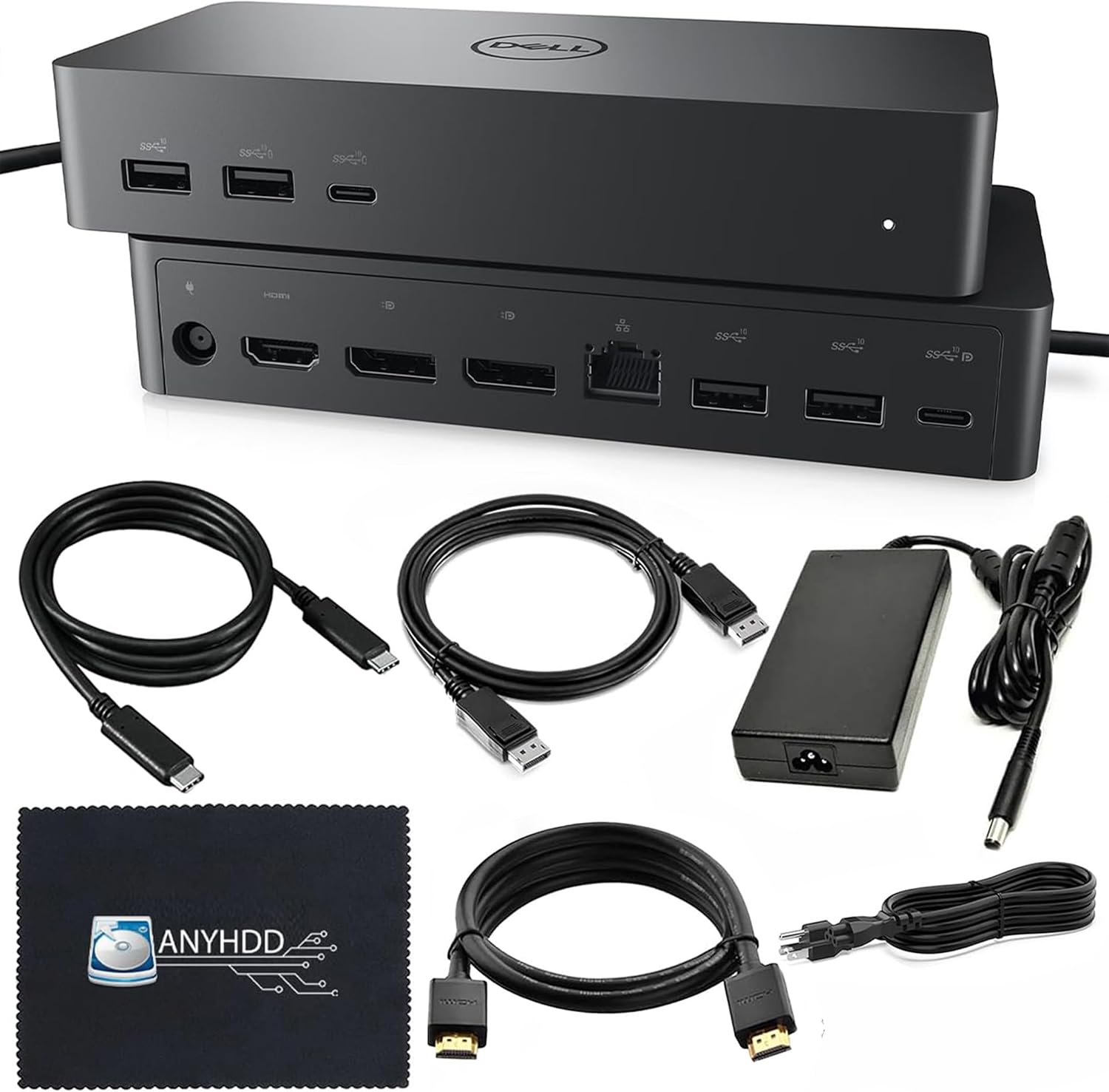 Dell Docking Station: Dual Monitor Bundle w/ Cables