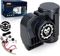 Train Horns for Motorcycle Car Truck 150dB Super Loud Horn - 12V Black