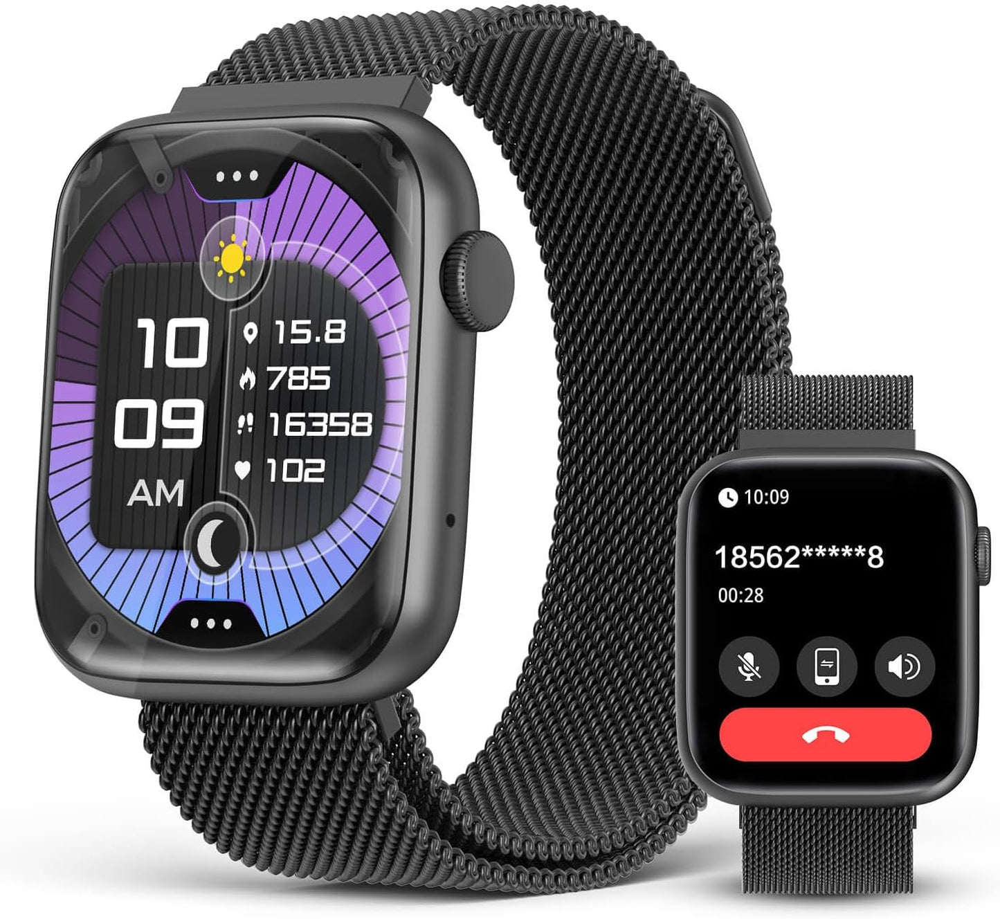 Smart Watches for Men with Blood Pressure Monitoring & AI