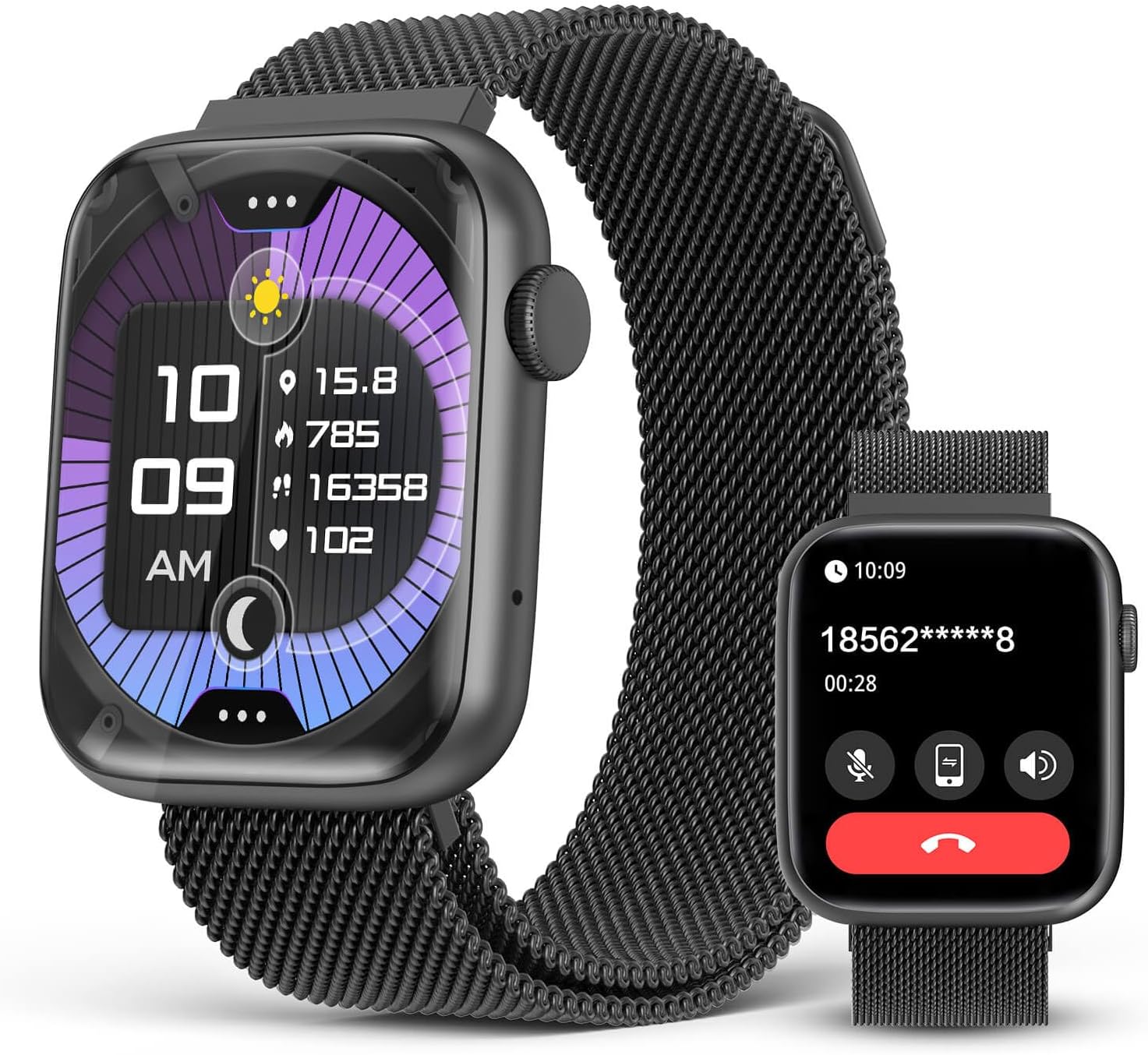 Smart Watches for Men with Blood Pressure Monitoring & AI