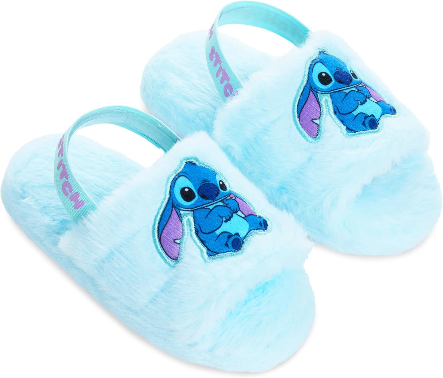 Adorable Disney Stitch Girls Fluffy Slippers for Comfort
