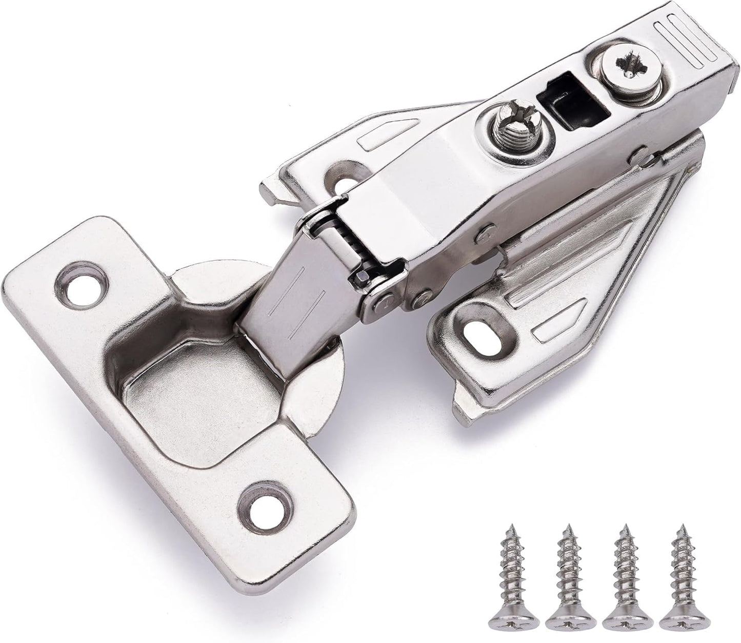 DecoBasics Full Overlay Soft Close Cabinet Hinges for Kitchen
