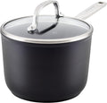 KitchenAid Hard Anodized Induction Nonstick Saucepan, 2 Quart - Even