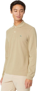 Lacoste Men's Classic Long Sleeve Pique Polo Shirt for Timeless Style