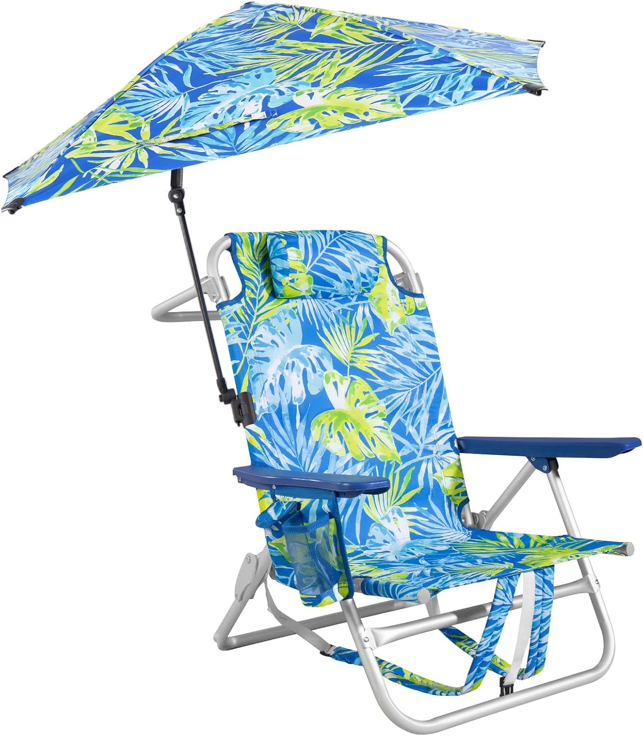 Adjustable Umbrella Beach Chair - Ultimate Comfort & Convenience